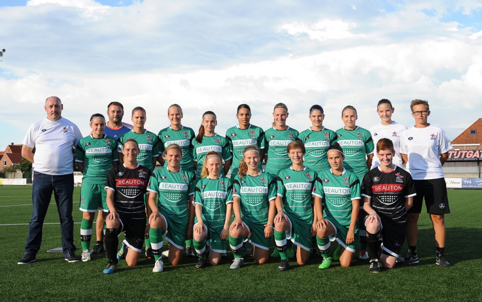 Het team van OH Leuven mag de nieuwe Super League Vrouwenvoetbal 2015-16 openen met een thuiswedstrijd tegen RSC Anderlecht. PHOTO DIRK VUYLSTEKE
