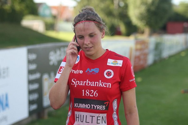 Lorca Van De Putte is aan haar derde seizoen bezig in Zweden. - FOTO - Paul Dijkmans