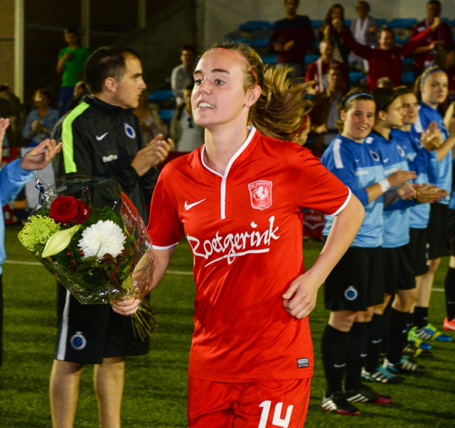Jill Roord van FC Twente is voorlopig topschutter in Nederland! Foto - David Catry