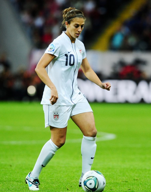 Carli Lloyd tot beste speelster van 2015 verkozen door de IFFHS! Foto - David Catry