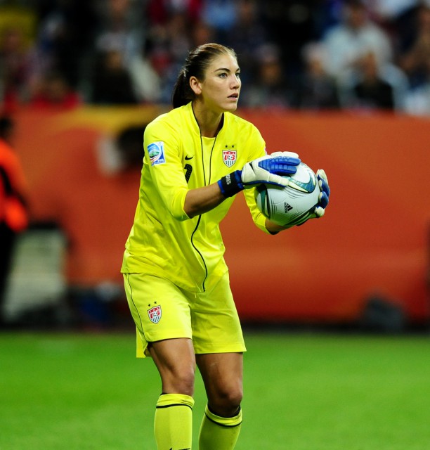 Hope Solo is voor het vierde jaar op rij de beste doelvrouw voor de IFFHS! Foto - David Catry