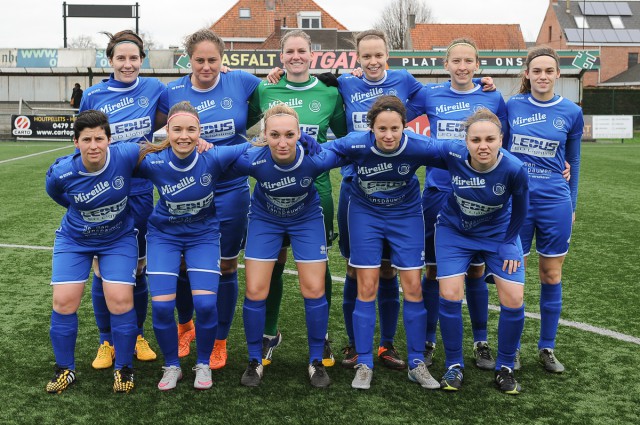 Ladies Genk staat na winst bij eersteklasser SV Zulte Waregem in de halve finale van de Beker van België! Foto - Dirk Vuylsteke