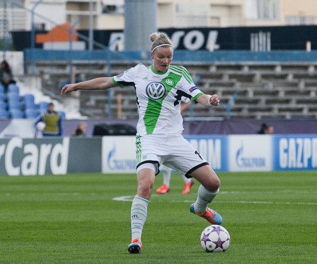 Alexandra Popp opnieuw succesvol bij VfL Wolfsburg! Foto - David Catry