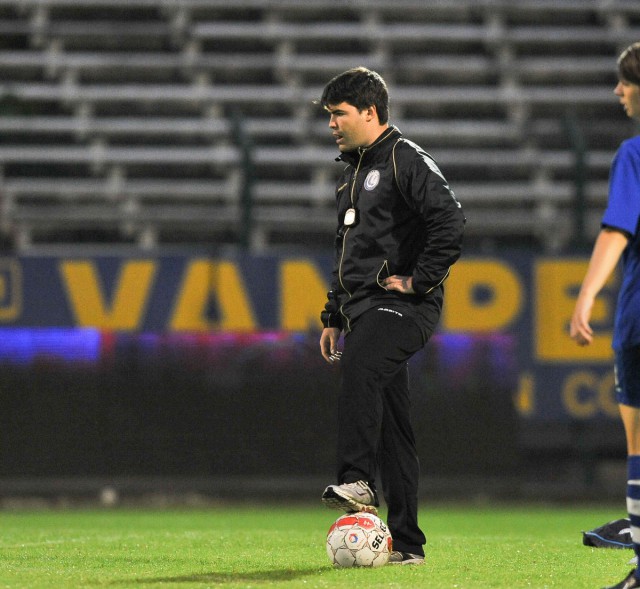 Dennis Moerman, hier nog met KAA Gent Ladies, in 2013 in de Women's BeNeLeague! Foto - David Catry