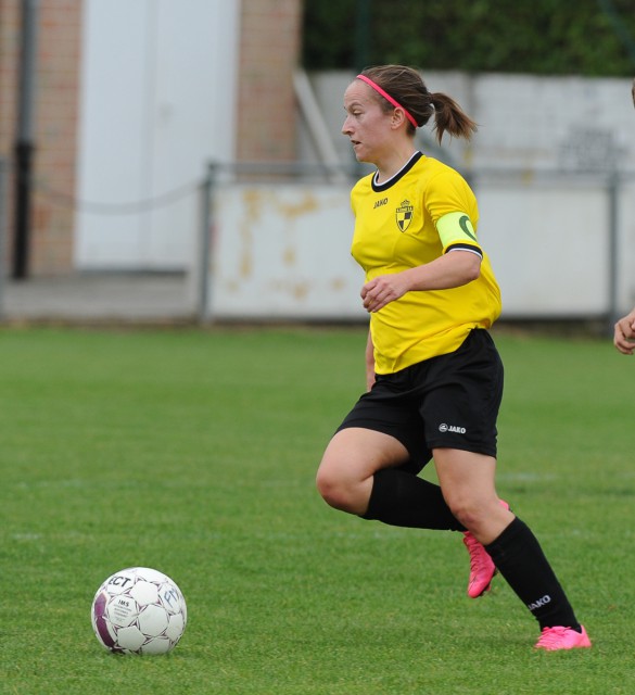 Annemie Liefooghe lukte de 3-1 voor het beloftenteam van Lierse tegen Kontich! Foto - Dirk Vuylsteke