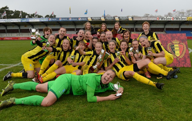 Lierse feest in 't Kuipje van Westerlo na de tweede bekerwinst op rij! Foto - David Catry