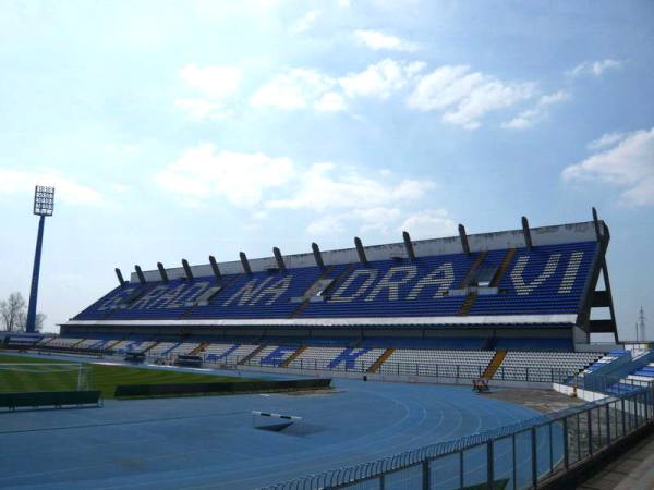 Het Gradski Stadion van Osijek waar Standard zijn 3 voorrondeduels zal gaan spelen! Foto - (c) ZNK Osijek/Frank Jasperneite