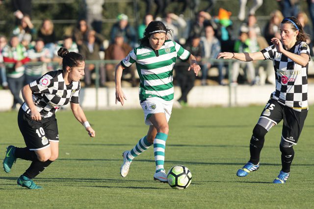 Portugees international Ana Borges kwam tijdens de winterstop Sporting CP versterken! Foto - (c)  José Cruz / SCP