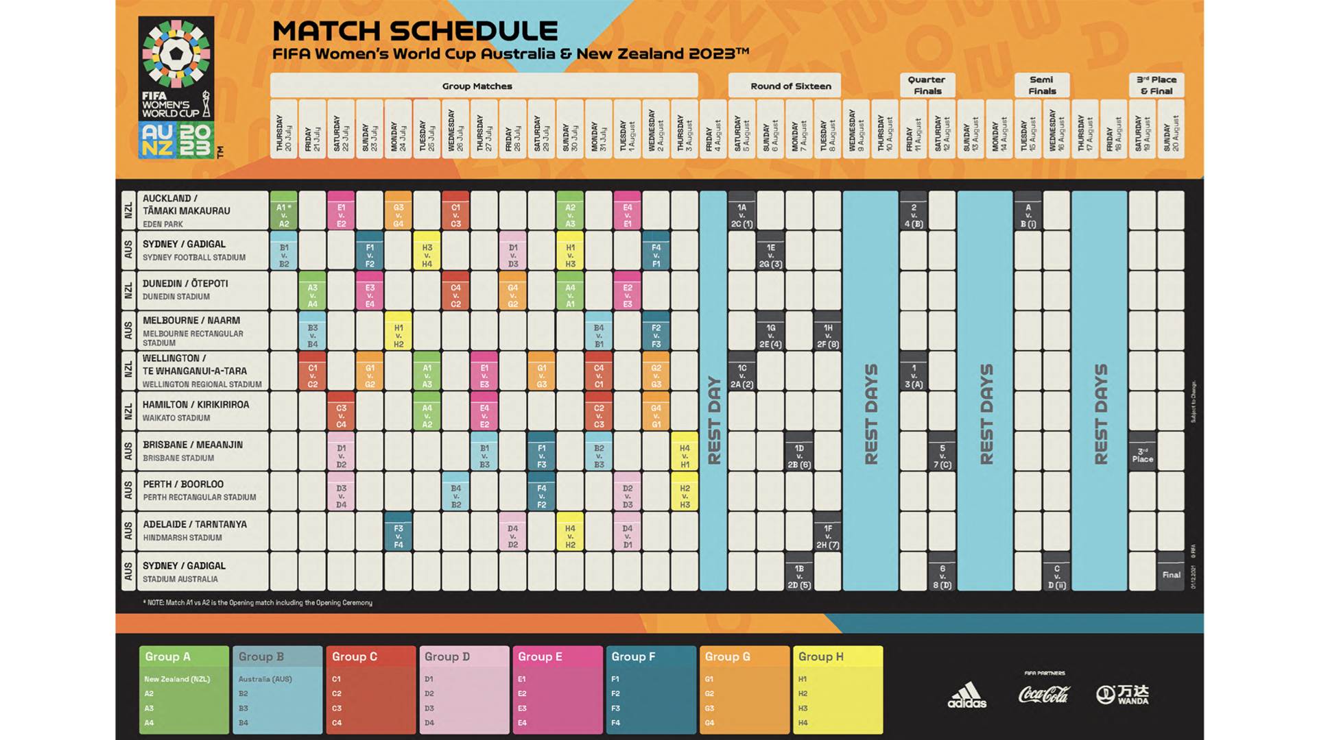 world cup schedule eastern time zone