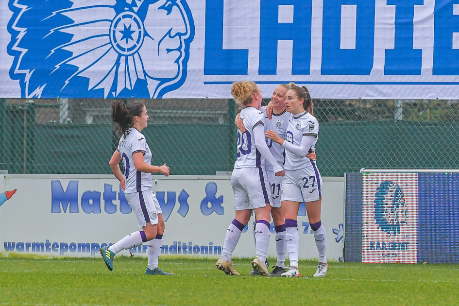 RSC ANDERLECHT VS OHL Charlotte Tison (20) of Anderlecht and